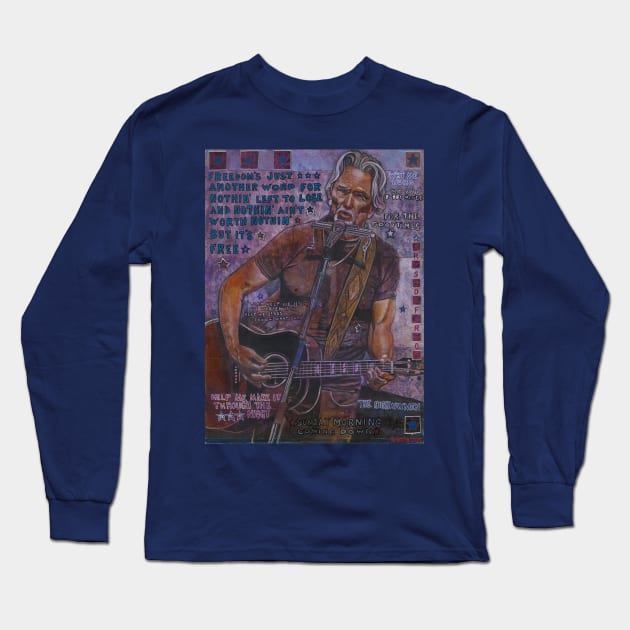 Kristofferson Long Sleeve T-Shirt by Raybomusic01